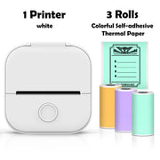 Phomemo T02 Portable Mini Wireless Thermal Pocket Printer Self-adhesive Stickers Use for DIY,Journal Sticker impresora portátil